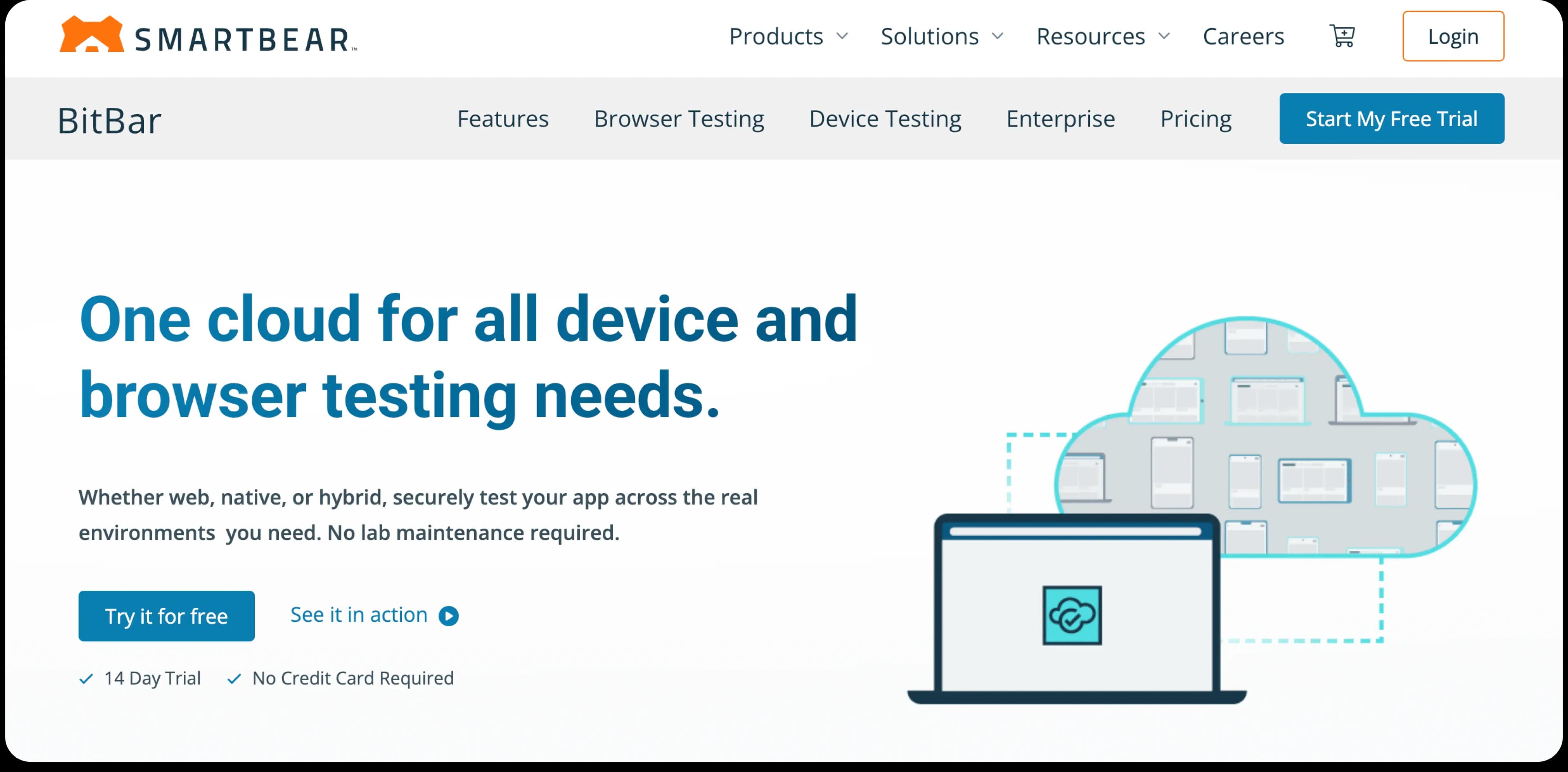 The BitBar homepage